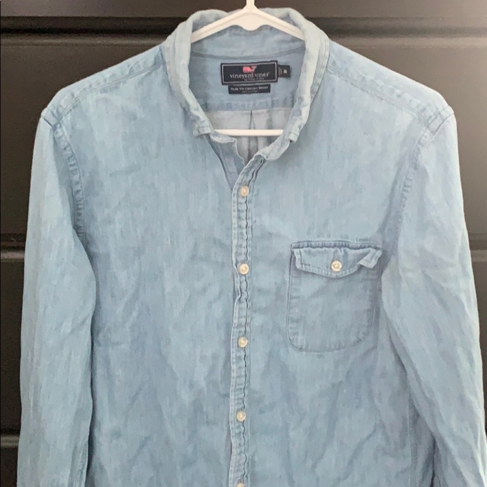 vineyard vines long sleeve button down